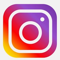 the instagram logo on a white background